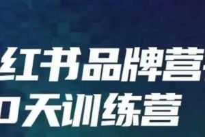 小红书品牌60天训练营第6期,GMV2亿级品牌老板都在学,教会你内容营销底层逻辑