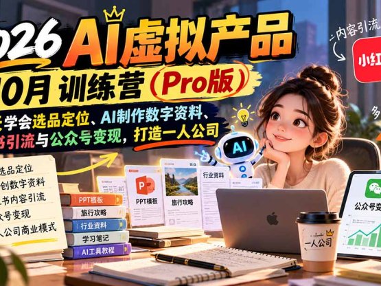 AI虚拟产品10月训练营(Pro版